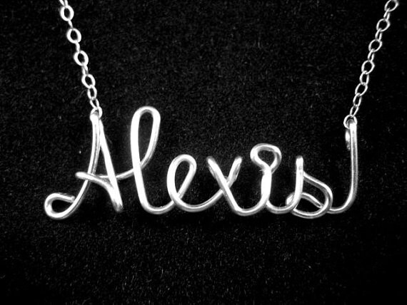 Custom Name Necklace - Handmade & Unique Jewelry  -image