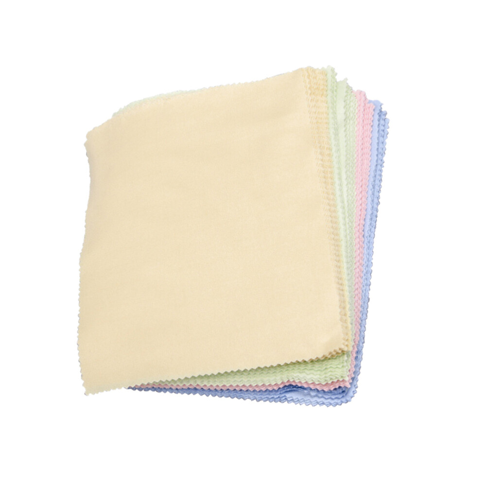 100PCS Microfiber Cleaning Cloths for Glasses & Phones