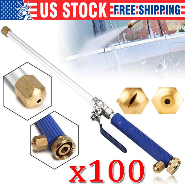 High Pressure Power Washer Water Spray Gun Nozzle Wand Attachment Garden Hose