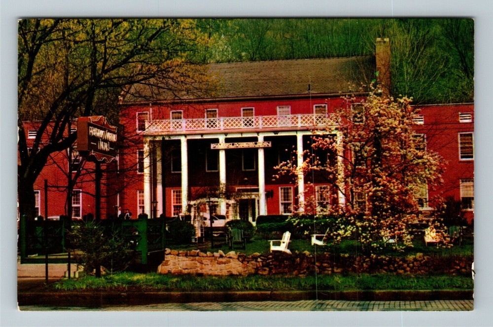 Berkeley Springs WV-West Virginia, Park View Inn, Vintage Postcard