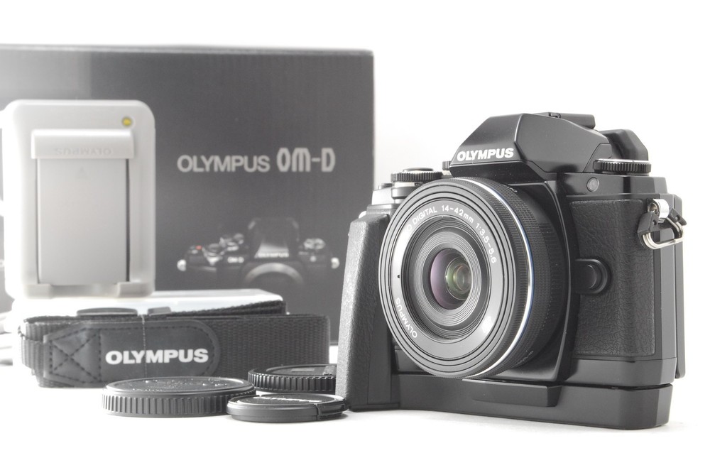 [MINT in Box]OLYMPUS OM-D E-M10 Digital Camera 14-42mm Lens w/ECG-1 From JAPAN