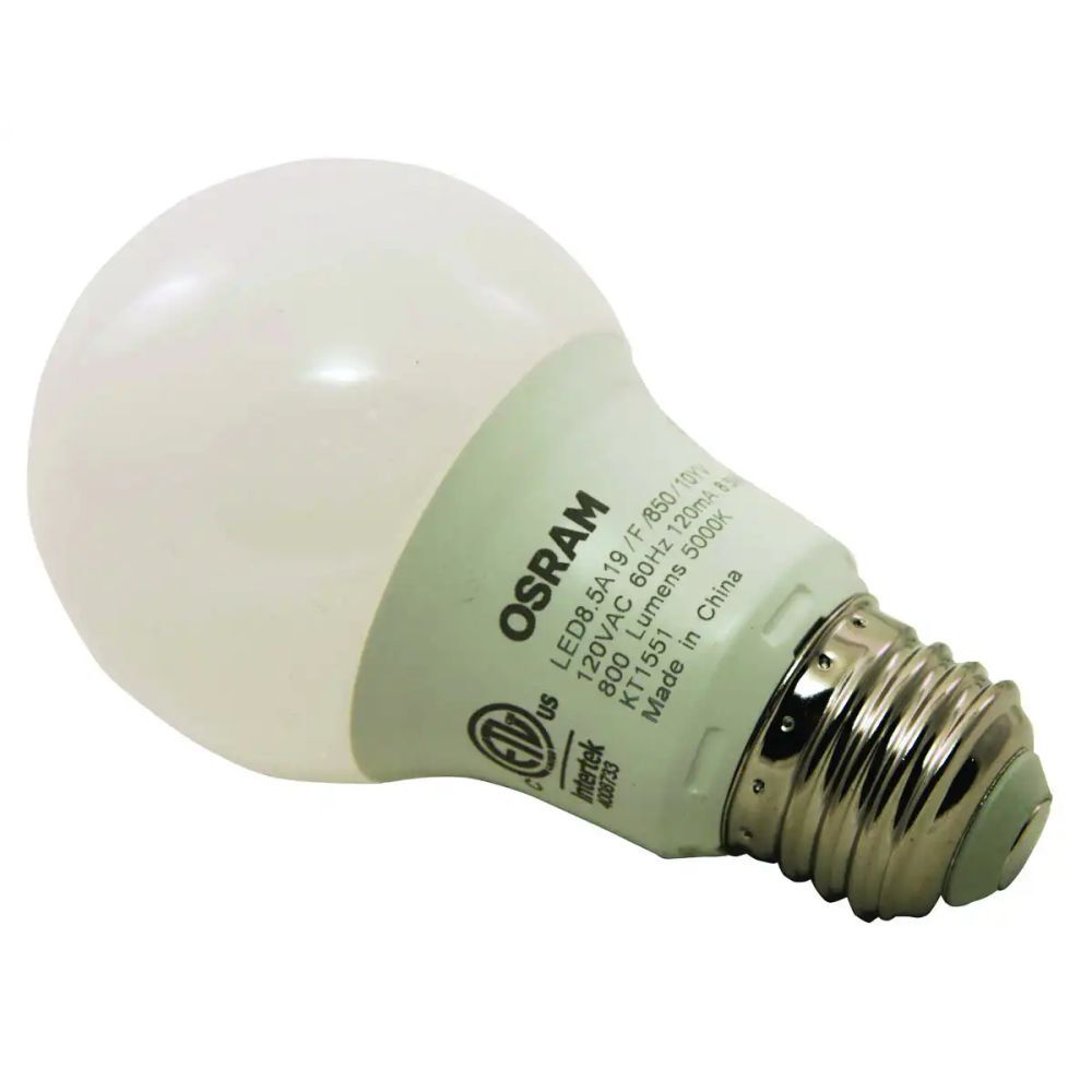 Sylvania 79282 LED Bulb, General Purpose, A19 Lamp, 60 Watt Equivalent, E26