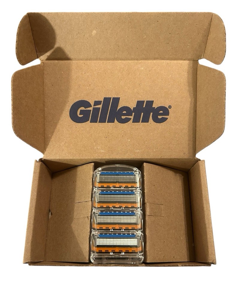 Gillette Fusion5 Power Razor Blade Refills 8 Count with Lubrastrip for a Comfortable Shave