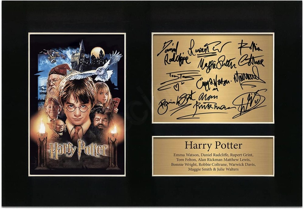 Harry Potter Signed A4 Limited Edition Framed Photo Print