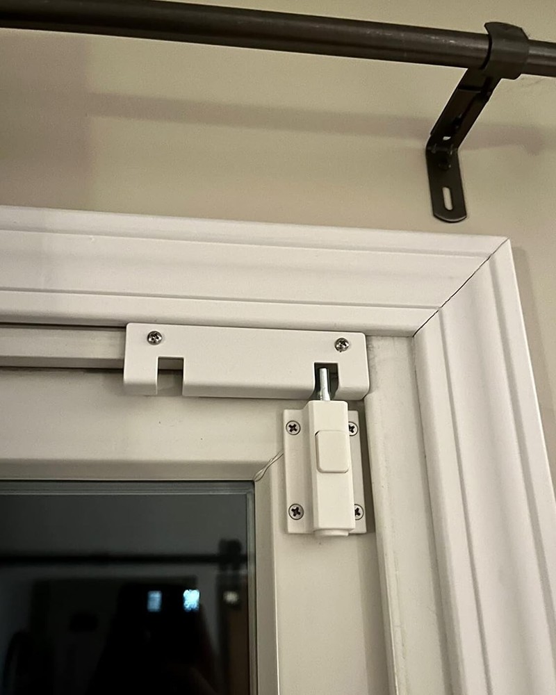 Sliding Door Security Lock Sliding Patio Door Lock for Glass Doors Child Safe