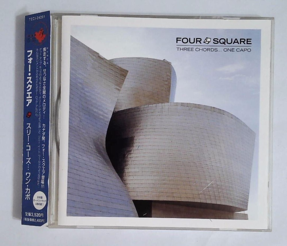 Four Square – Three Chords...One Capo TECI-24201 JAPAN CD OBI
