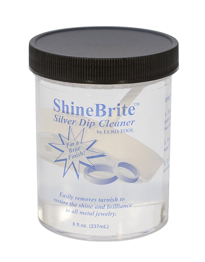 ShineBrite Silver Dip Cleaner 8oz Jewelry Tarnish Remover
