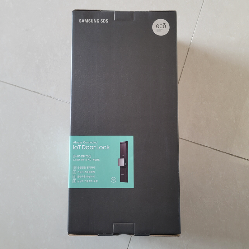 Zigbang SHP-DR700 Push-Pull IoT Smart Digital Door Lock with Key tag-image