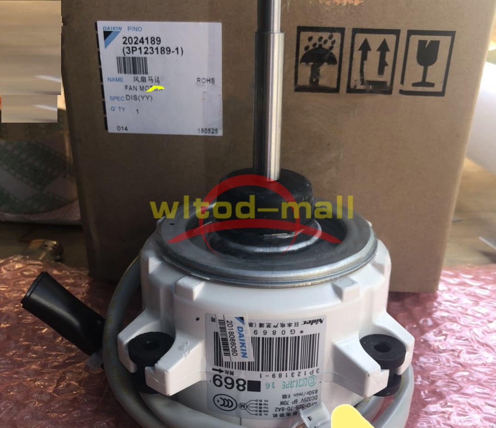 ONE NEW Daikin Air Conditioning Condenser Fan Motor KFD-325-70-8A2 869 70W