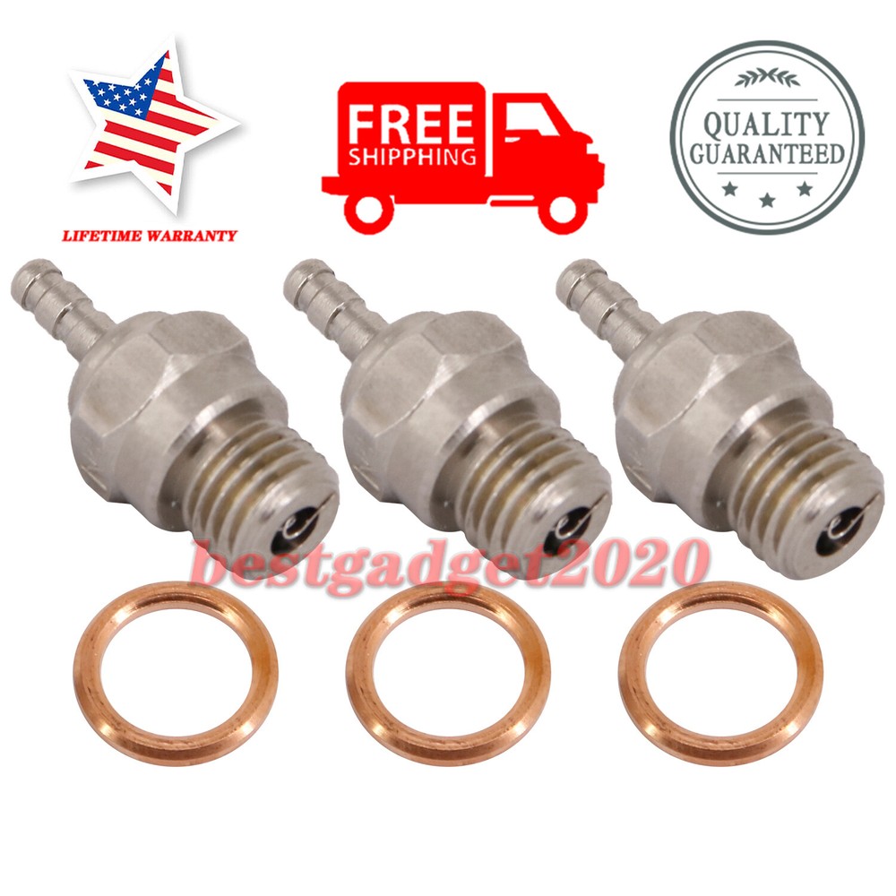 Fit Traxxas 3232X TRX 2.5 / 2.5R / 3.3 Engines Super Duty Long Medium Glow Plug