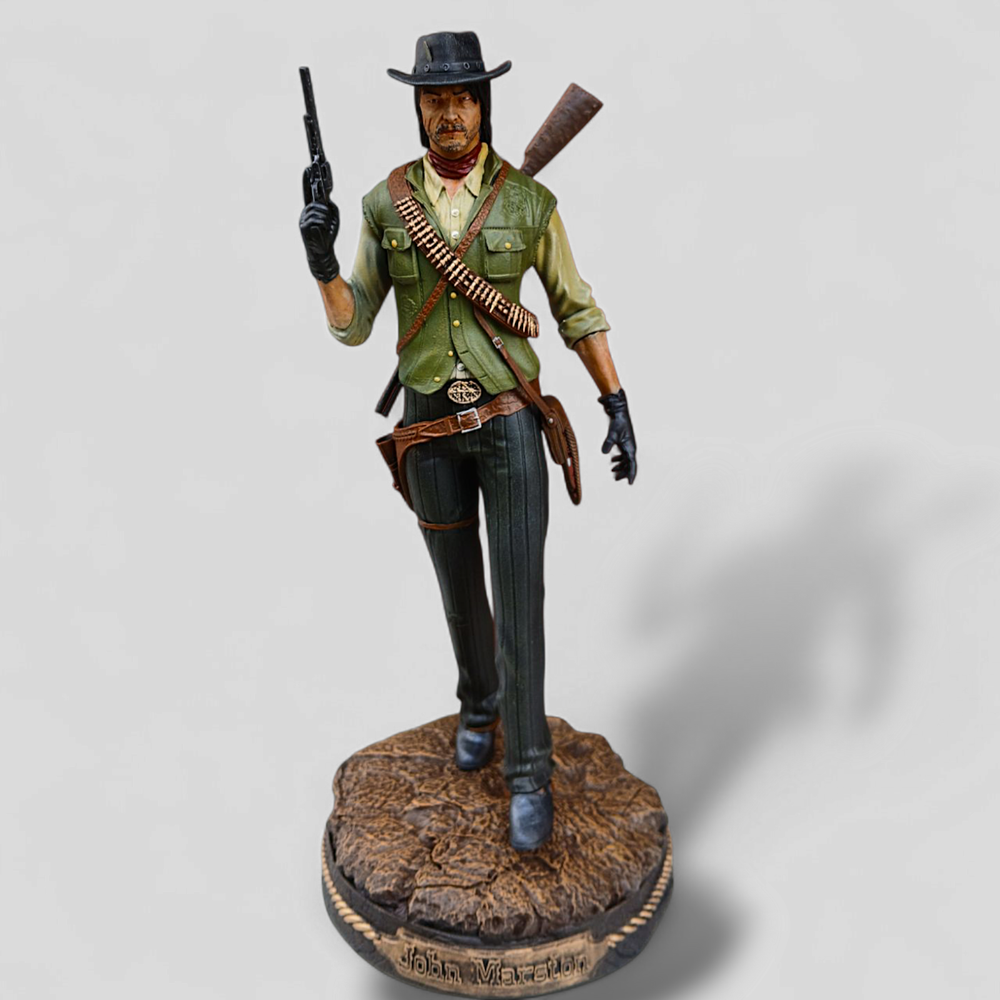 John Marston 3D Printed Figure | John Marston Statue | Red Dead Redemption