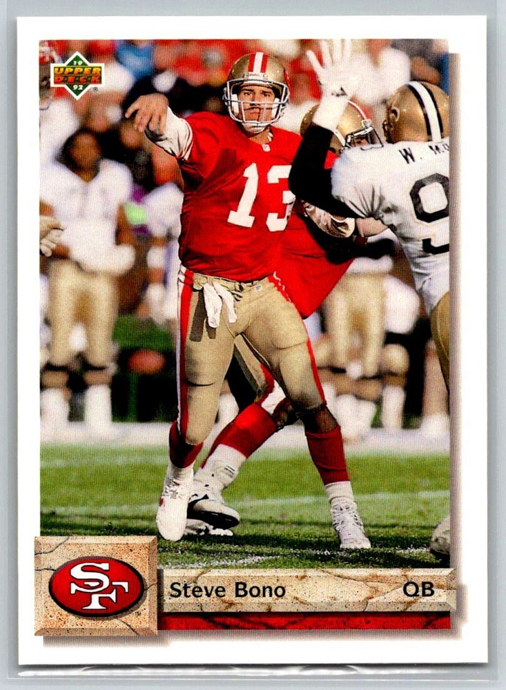1992 Upper Deck #148 Steve Bono