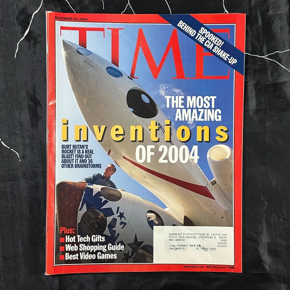 Time Magazine November 29 2004 The Most Amazing Inventions 2004 Tech Video Games