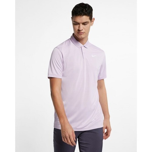 Nike Dri-FIT Victory Mens Golf Polo Shirt Purple Lilac XL