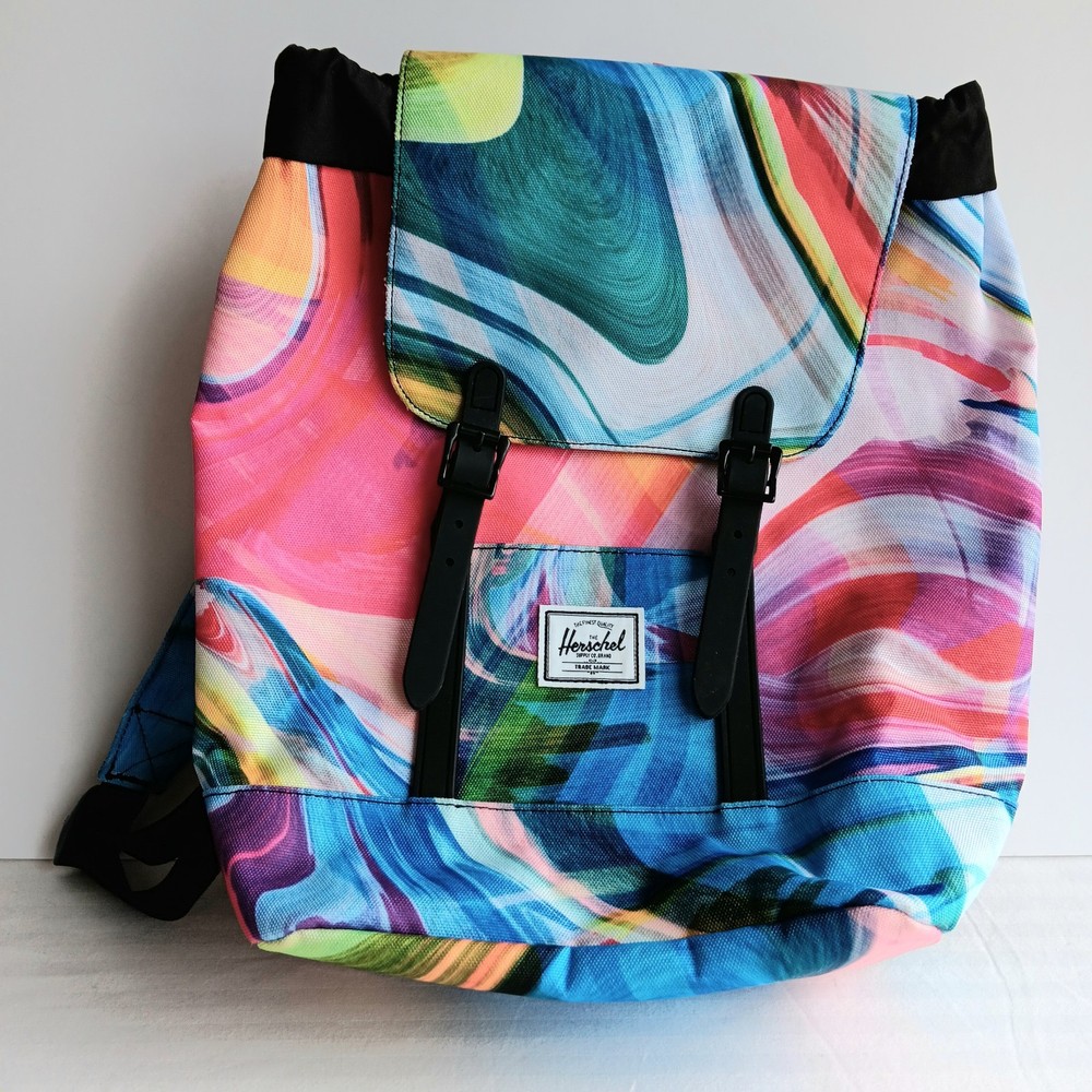Herschel Retreat Mini 14 Inch Paint Pour Backpack