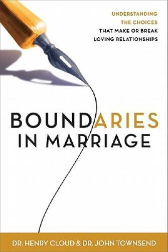 Boundaries in Marriage - Hardcover By Cloud, Henry - VERY GOOD