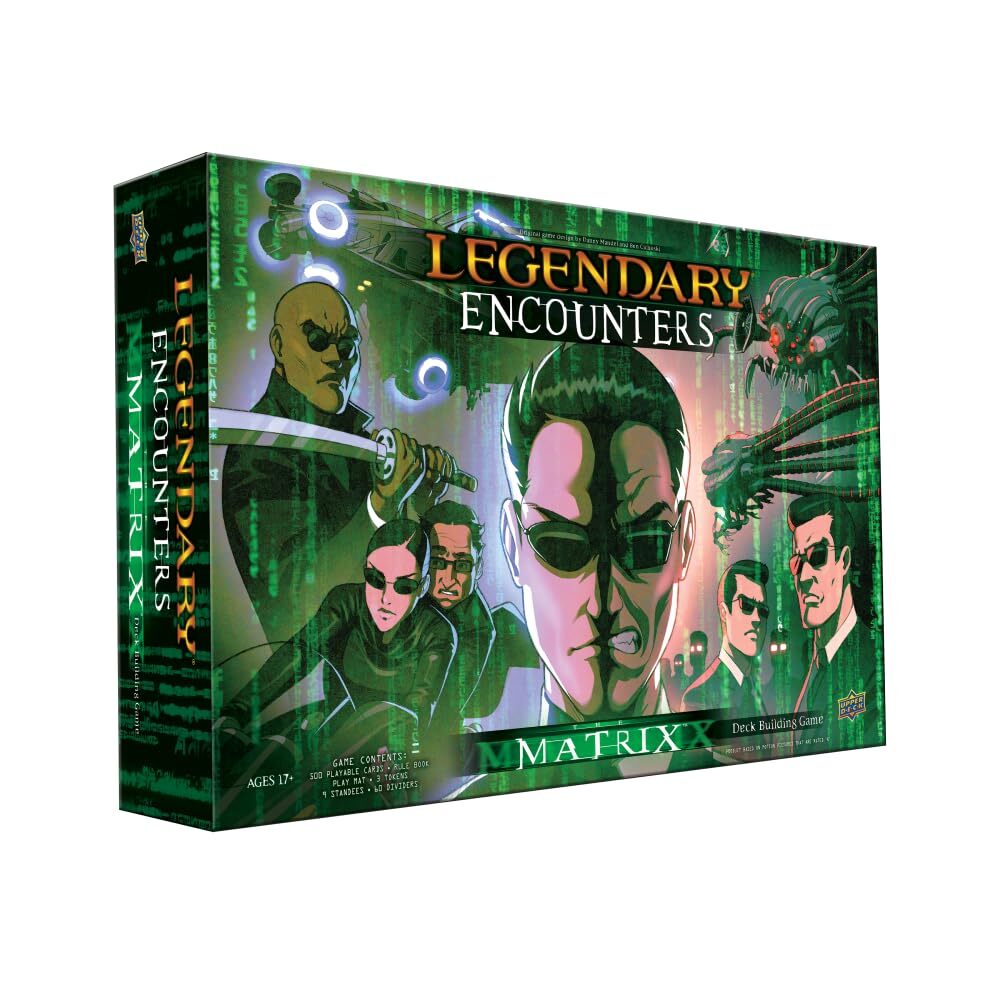 Legendary Encounters The Matrix Deck Building Game Based on the Iconic Sci-Fi Film