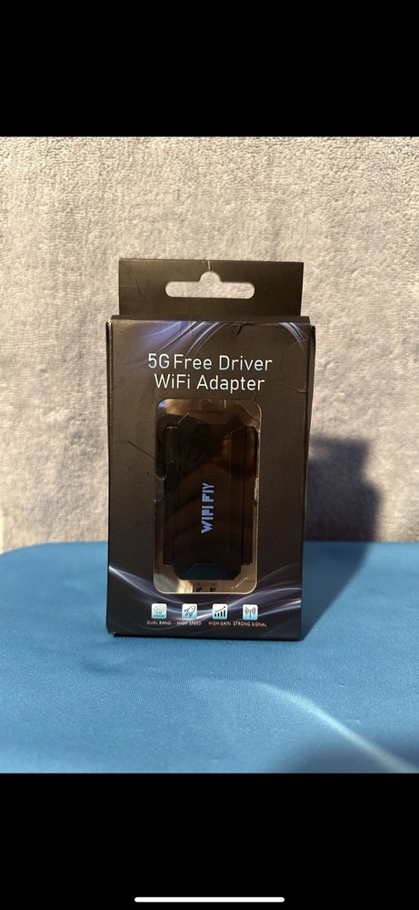 High-Speed WiFi 6 Adapter 900Mbps Dual-Band 2.4/5Ghz Driver-Free 802.11