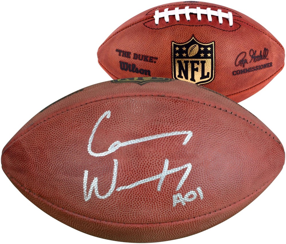 Carson Wentz Eagles Signed Duke Pro Football - Fanatics