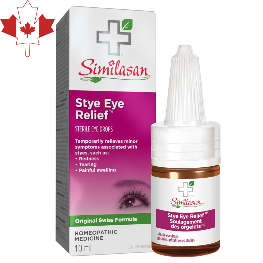 Similasan Stye Eye Relief 10ml - Pack of 1 | Fresh Stock | Canada Import