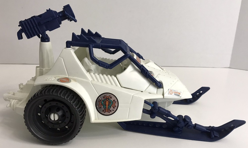 Vintage 1993 Cobra Ice Snake GI Joe Vehicle Hasbro ARAH Incomplete