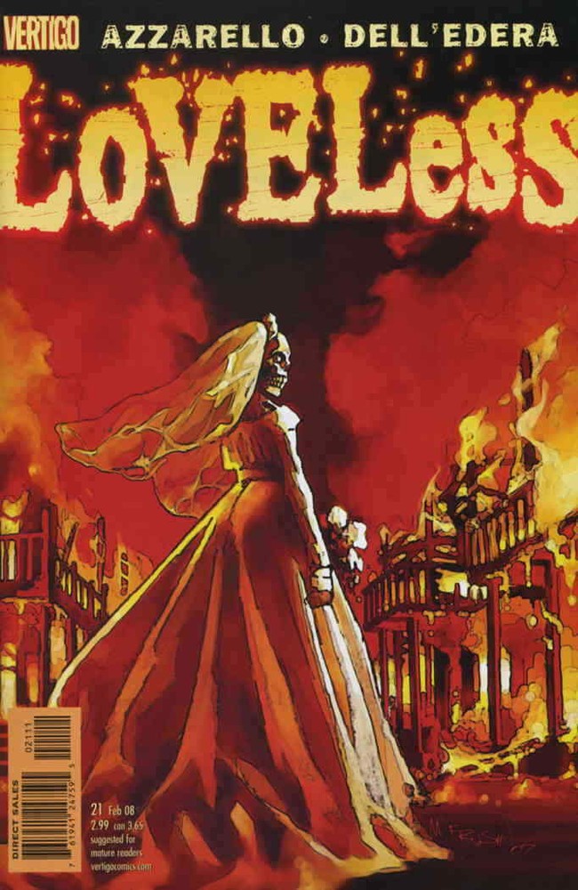 Loveless #21 VF; DC/Vertigo | Brian Azzarello Western - we combine shipping