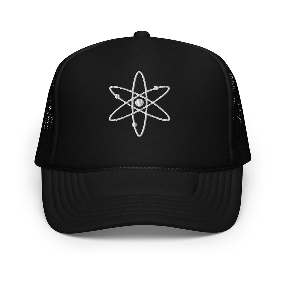 Cosmos Cryptocurrency - Embroidered Trucker Hat Cap-image