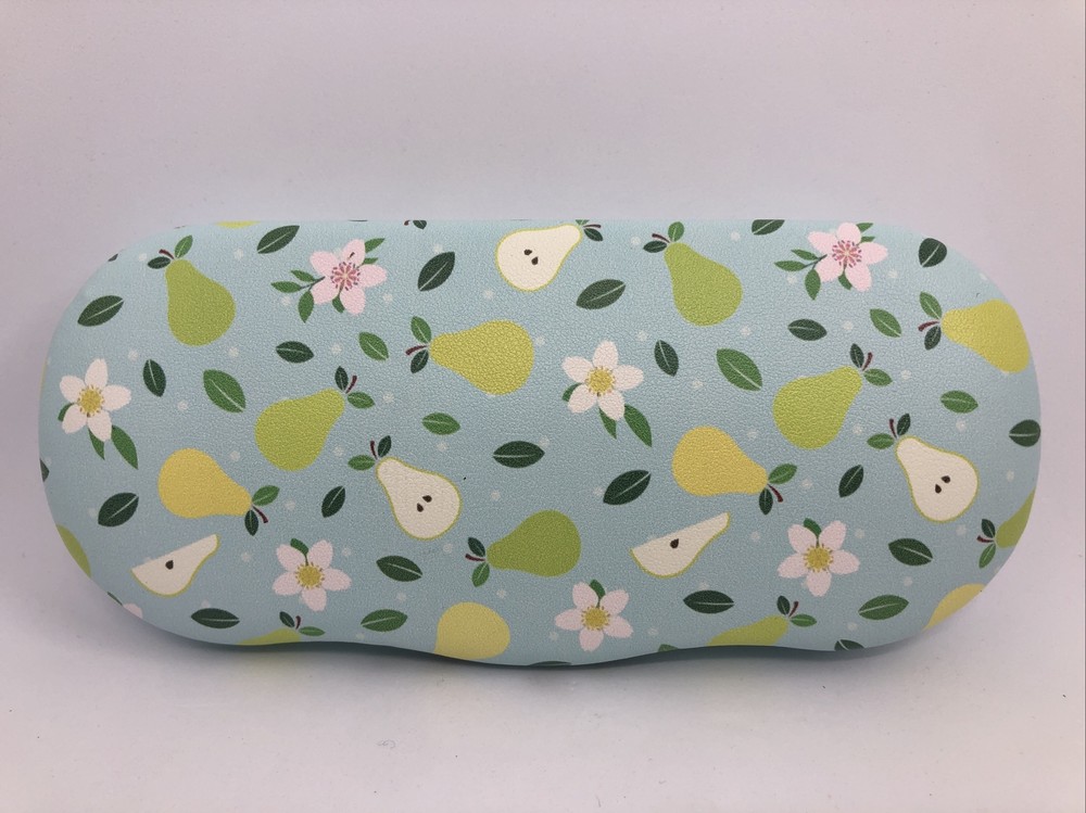 NEW Light Blue Pears And Blossoms Adult Hard Clamshell Eyeglasses Case-Buy Now !-image