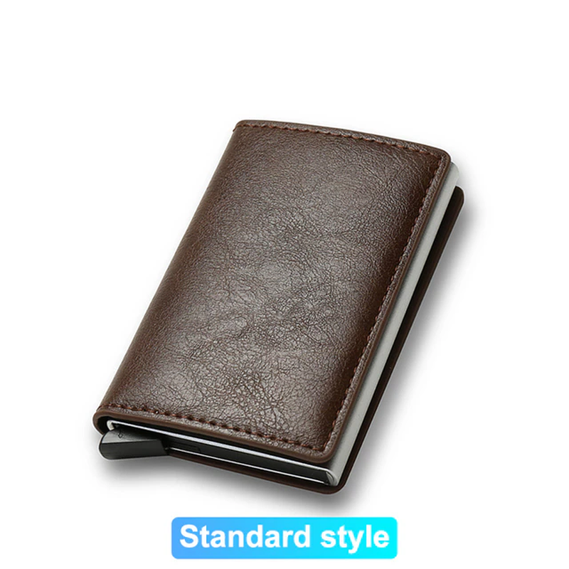 Slim RFID Blocking Credit Card Holder Wallet for Men-image