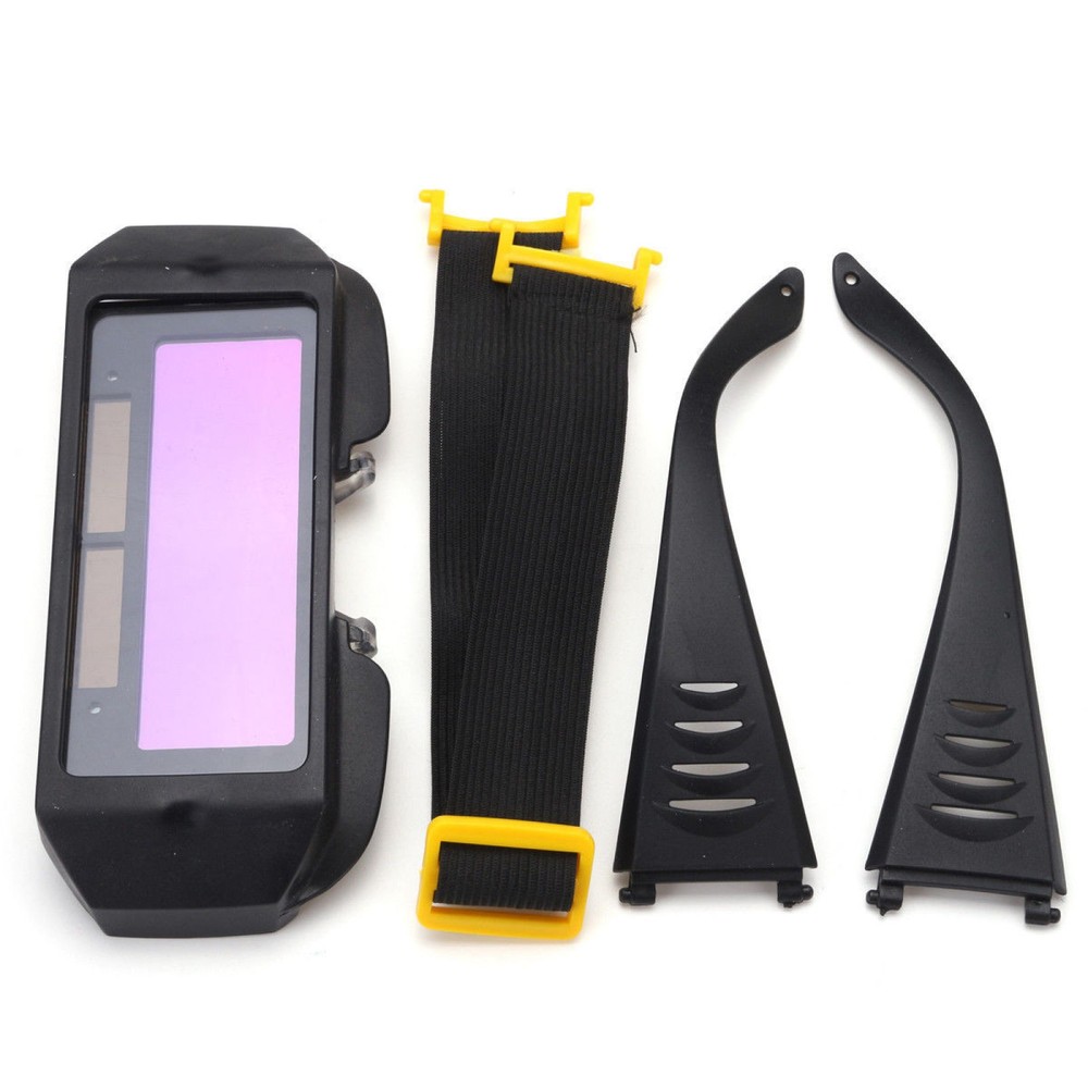 UK Solar Powered Auto Darkening Welding Mask Helmet Eyes Goggle Welder Glasses M