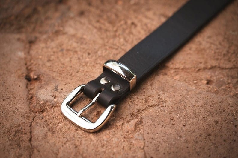 Leather Black Belt, Australian Leather, Leather Belt Men's,