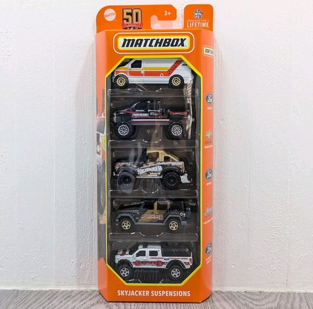 Matchbox Skyjacker Suspension 50th Anniversary Set