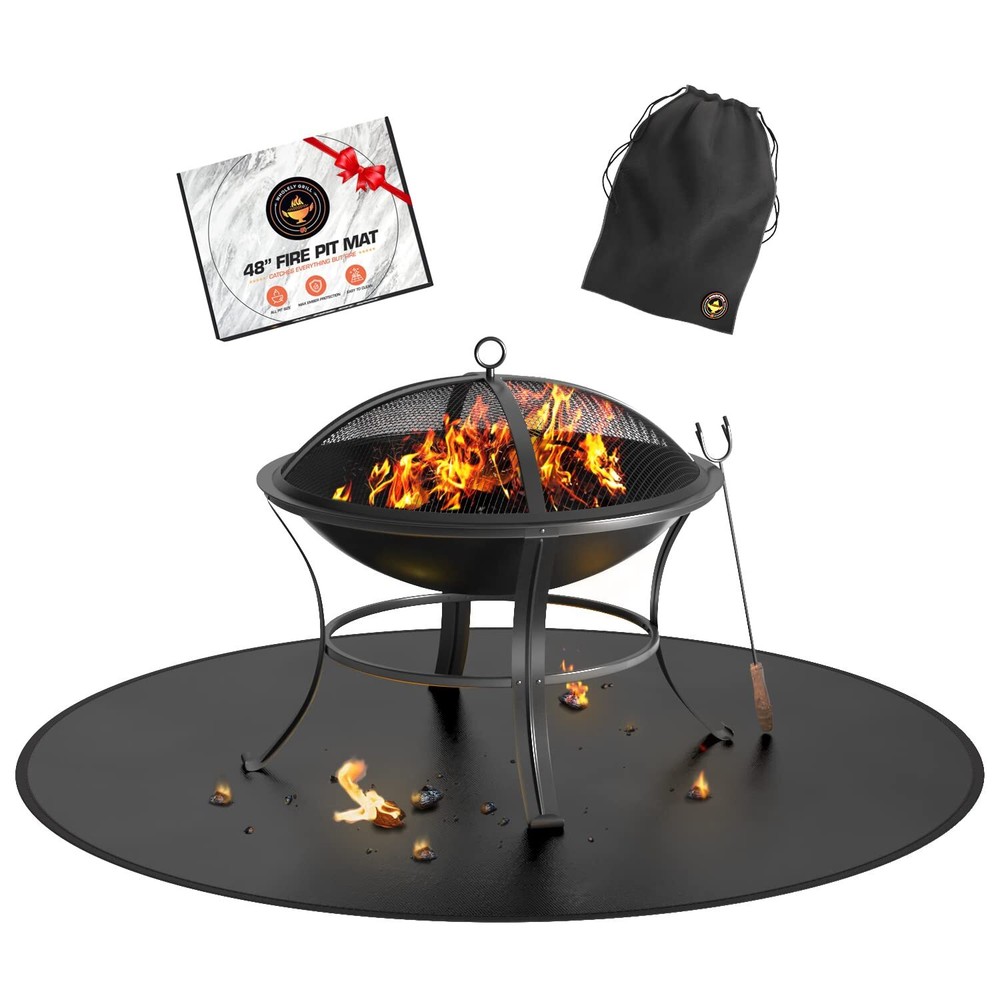 Fire Pit Mat for Under Fire Pit - 48