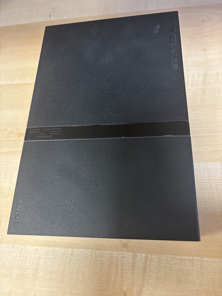 Sony PlayStation 2 Slim Line Version 1 Console - Charcoal Black (SCPH-70012)