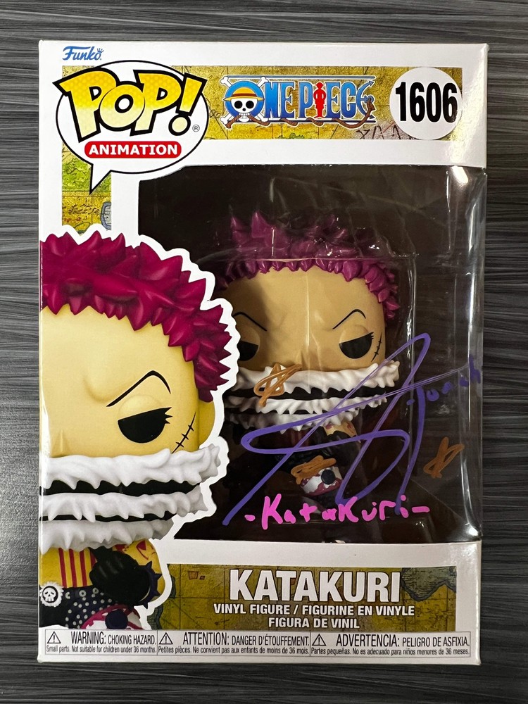 Funko POP! Animation: One Piece - Katakuri (Signed/Jonah Scott/MonthlyPops) #160