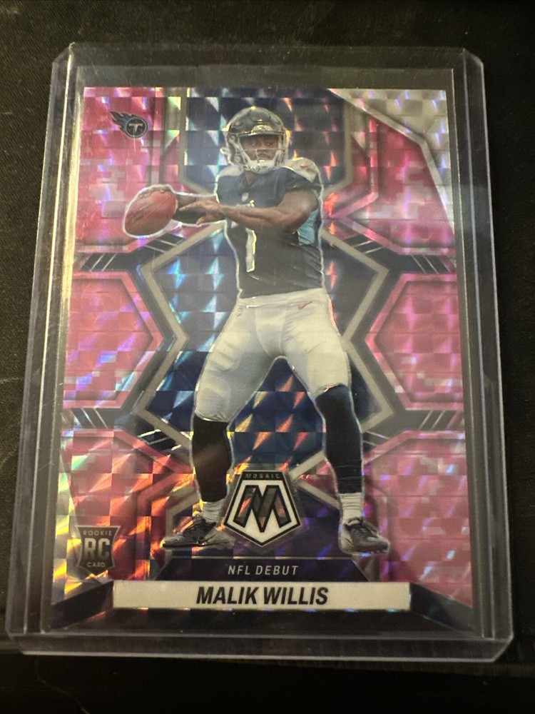 2022 Mosaic Malik Willis NFL Debut Pink Camo