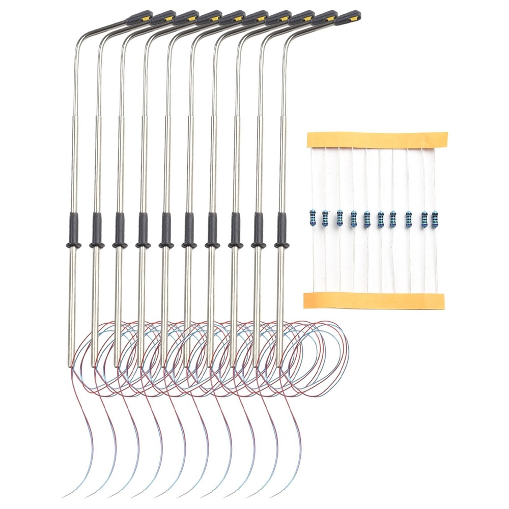 Set Model Street Lights Model Layout Railway Warm White Scale Brand New