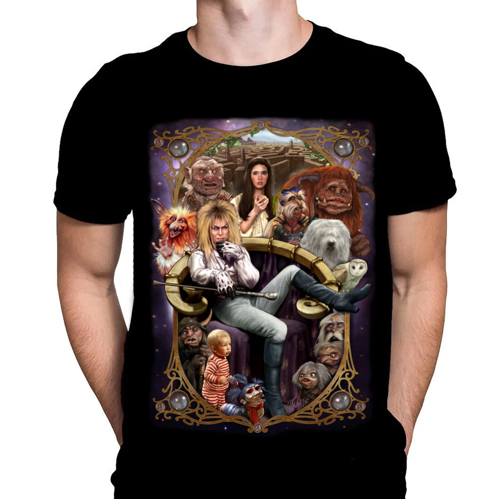 IT'S ONLY FOREVER- LABYRINTH -Movie T-Shirt  Sizes S - 4XL - / Bowie / Fantasy