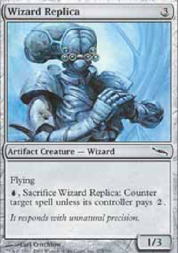 WIZARD REPLICA X4 4X Mirrodin MTG Magic the Gathering Cards DJMagic