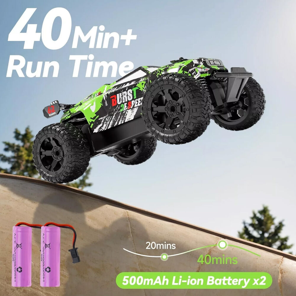1:18 Fast RC Cars for Adults 40+ KM/H High Speed Remote Control Truck 4WD New