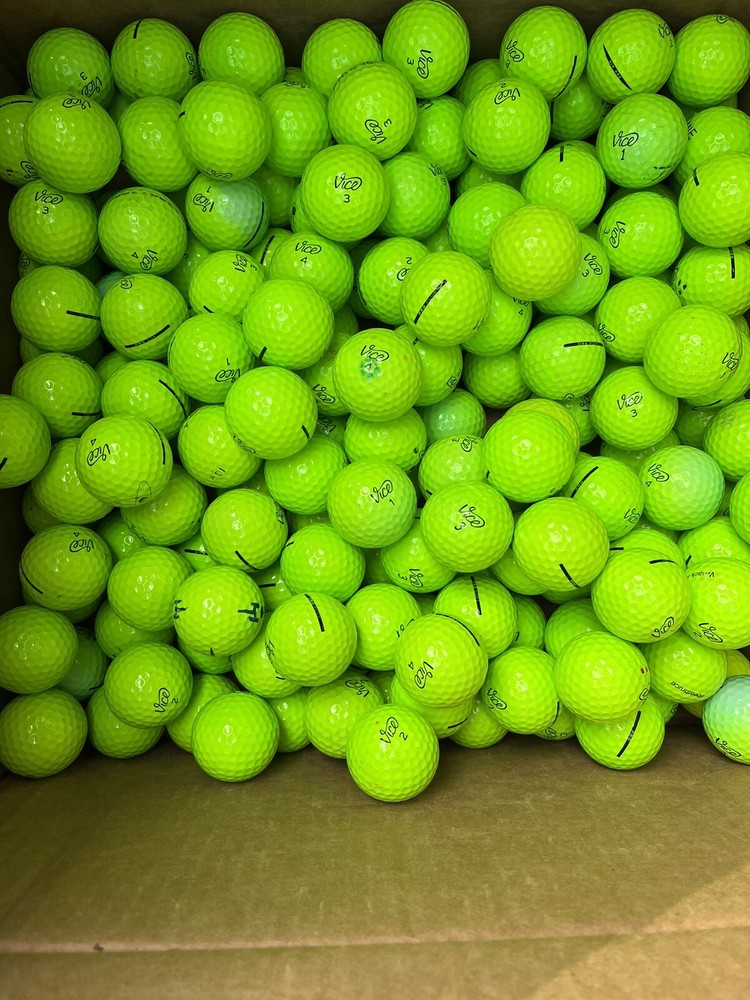 24 Vice Green Pro Mix Used Golf Balls 5A/4A Amazing Condition FREE SHIPPING-image