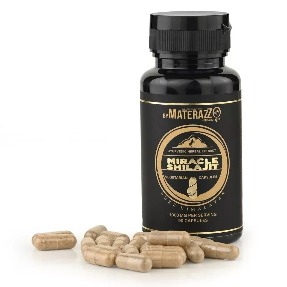 Pure Himalayan Shilajit Platinum Quality Fresh Organic 1000 mg, Pack of 1