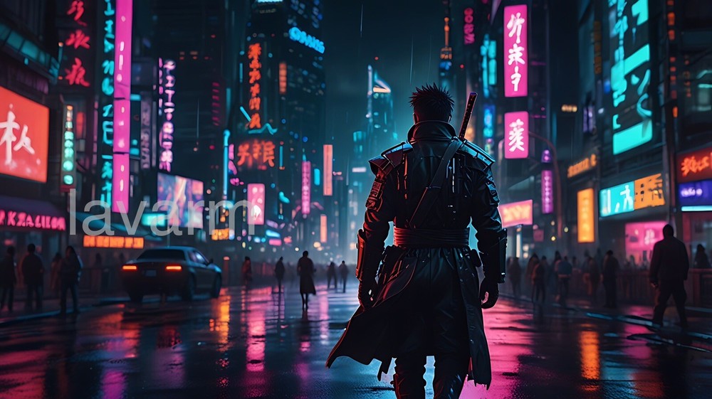 AI Art Digital Wallpaper Background for Desktop & Mobile-image