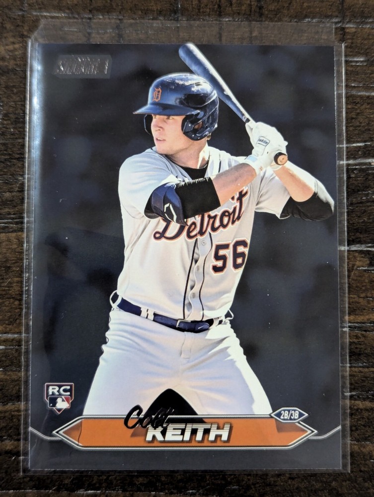 2024 TOPPS STADIUM CLUB COLT KEITH (RC) #36 BLACK FOIL PARALLEL