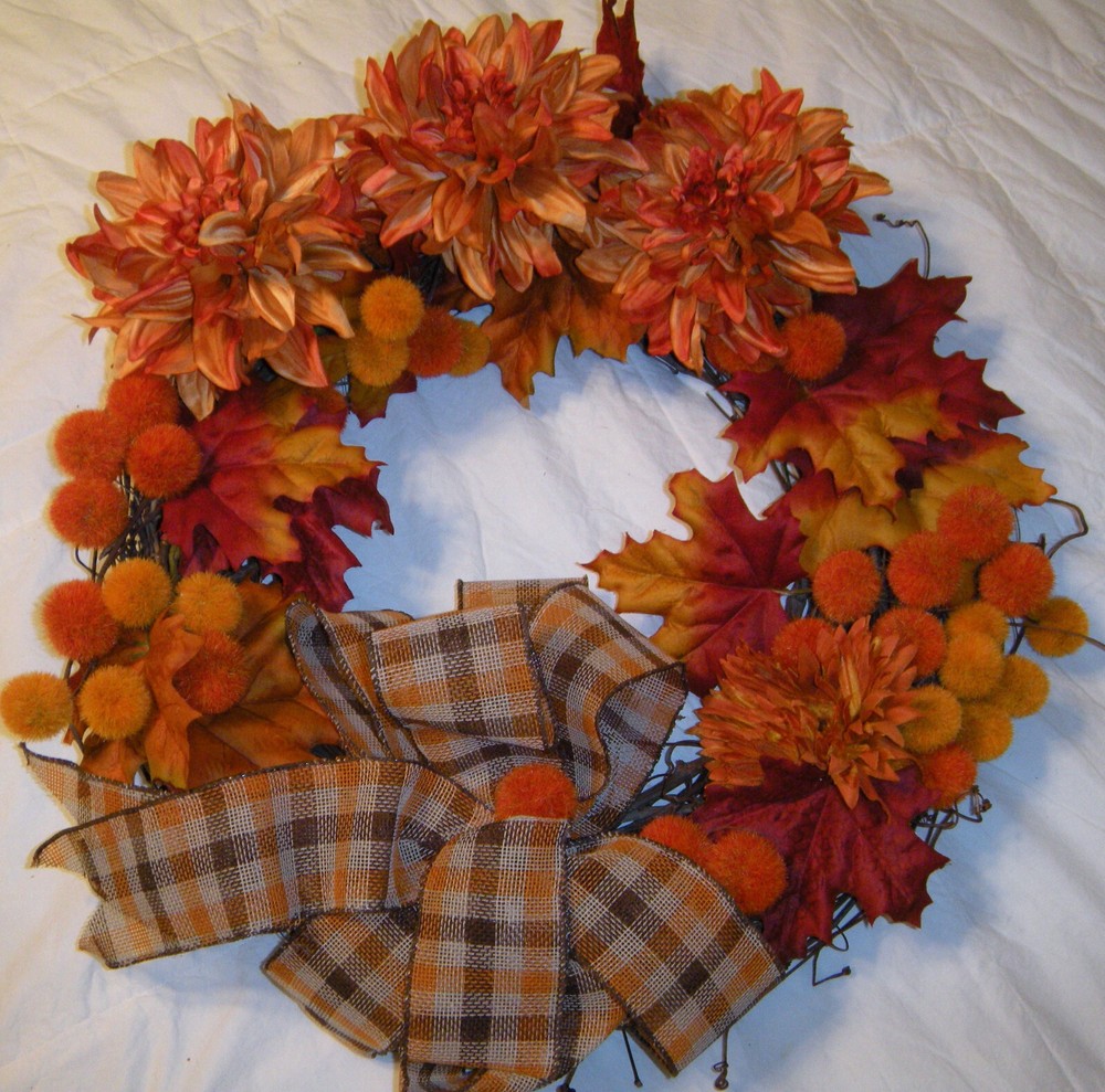 Handmade Fall Wreath for Cozy Autumn Decor