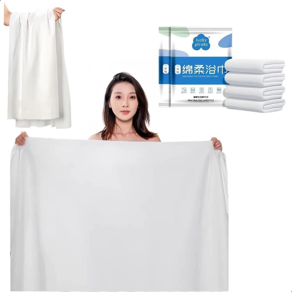 Thickened Disposable Bath Towel for Travel Camping Hiking - Free Shipping  