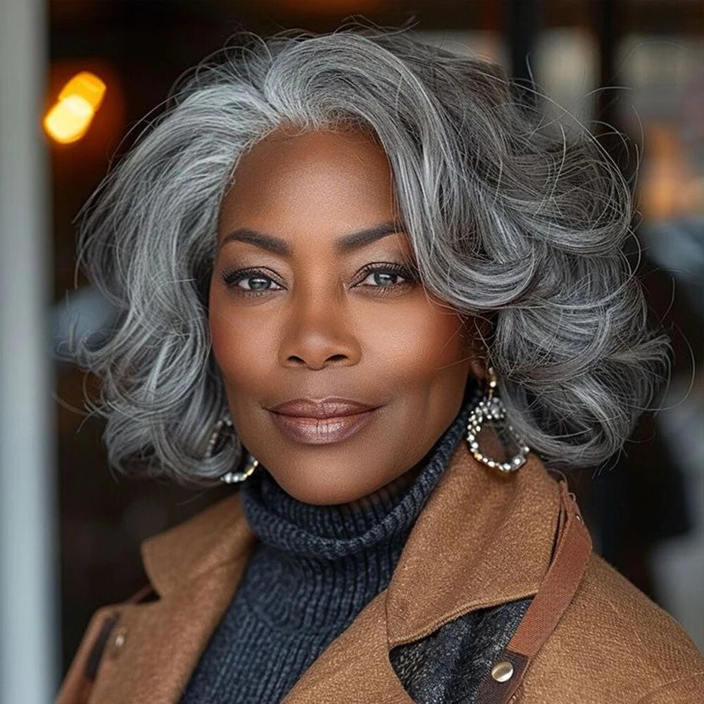 180% Density Glueless Short Bob Wig with Pre-Plucked Lace Front