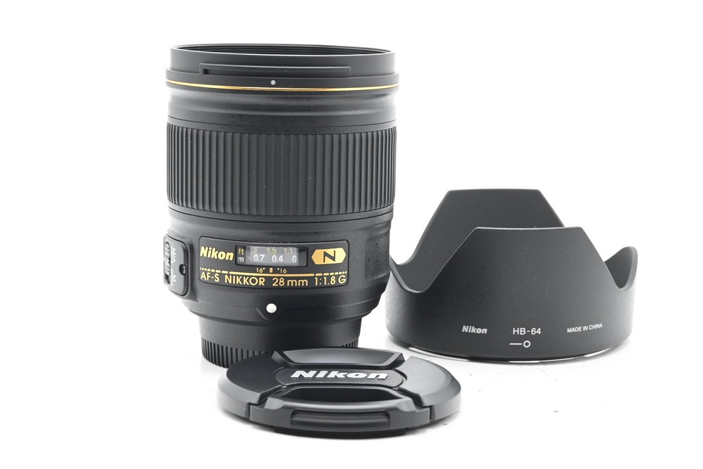 Nikon Nikkor AF-S 28mm f1.8 G Lens #824