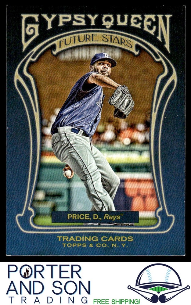 2011 Topps Gypsy Queen Future Stars FS16 David Price Tampa Bay Rays Baseball Card