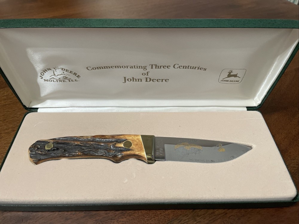 Schrade USA Knife. American Legends John Deere